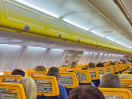 Ryanair cabin interior