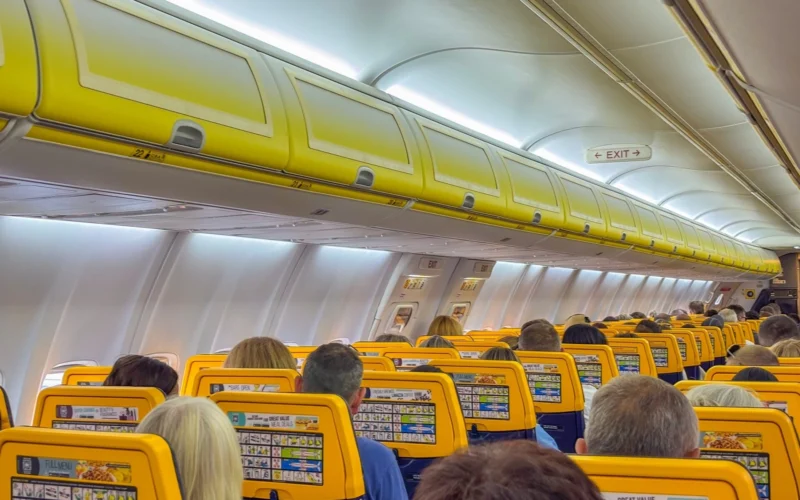 Ryanair cabin interior