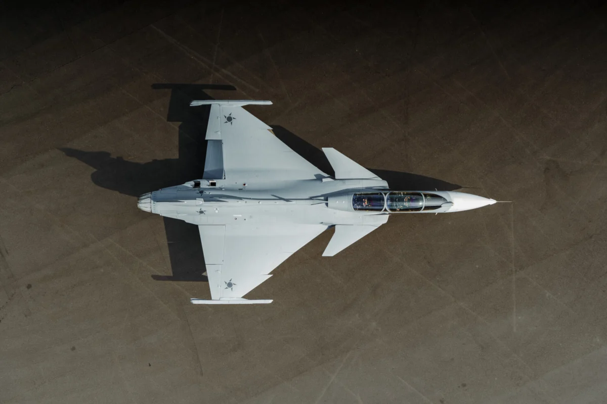 Saab Gripen F fighter