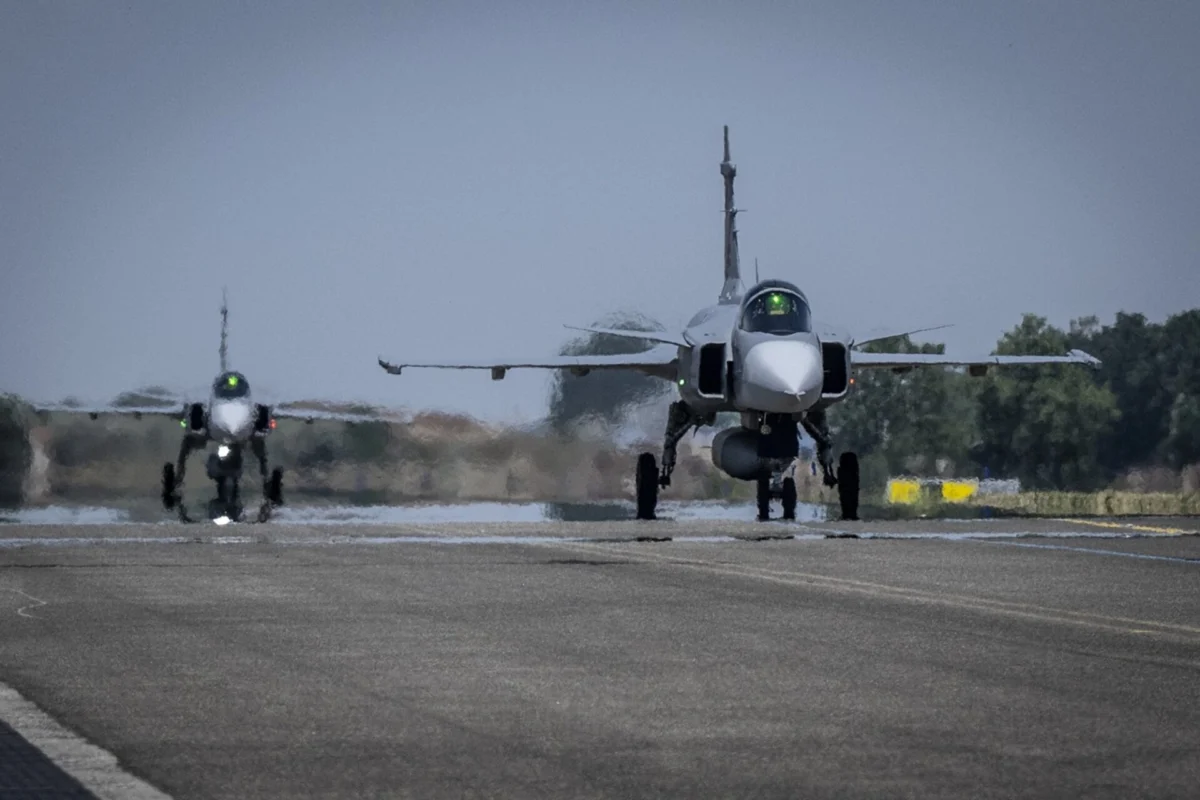 Saab Gripen fighter Hungary Saab Gripen fighter Hungary