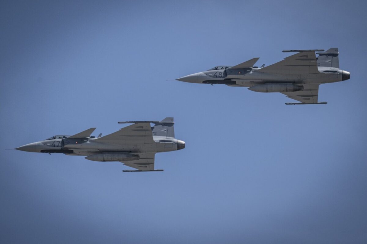 Saab Gripen fighters Hungary Saab Gripen fighters Hungary