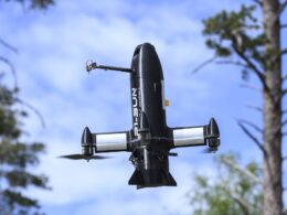 P1 Sun FPV interceptor drones produced by SkyFall company
