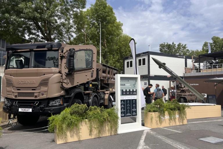 Thundart system presented by Safran and MBDA at Eurosatory 2026