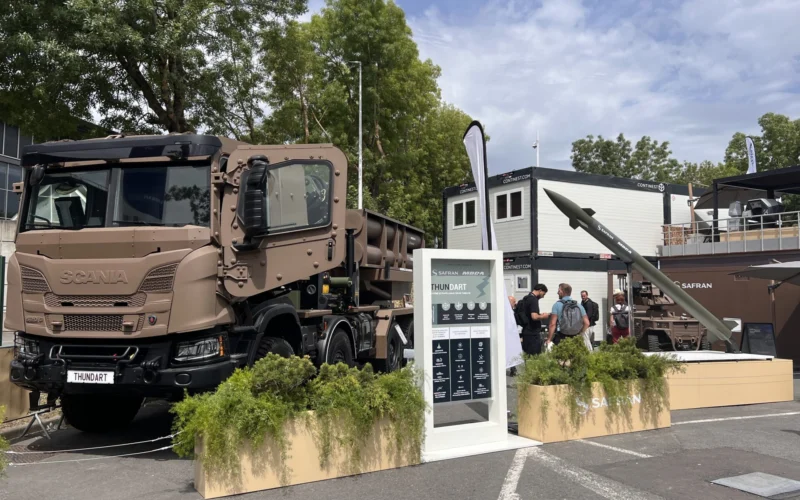 Thundart system presented by Safran and MBDA at Eurosatory 2026