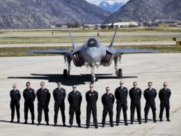 US Air Force F 35A Lightning II Demonstration Team
