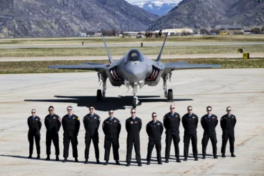 US Air Force F 35A Lightning II Demonstration Team