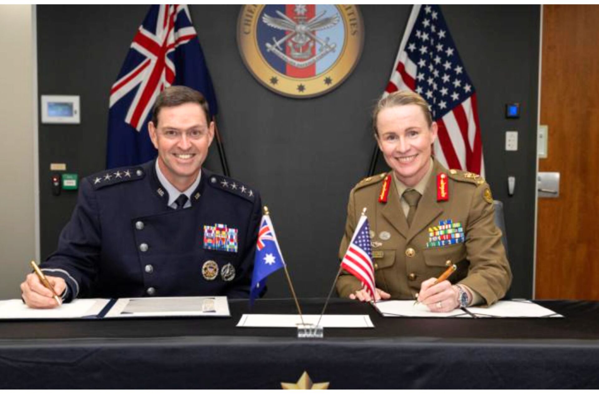 Australia and the US sign agreement to deepen military space cooperation