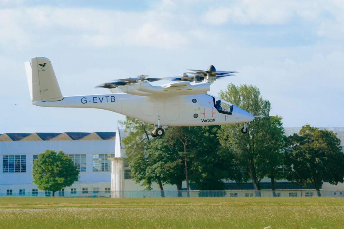 Vertical Aerospace new prototype first flight Vertical Aerospace new prototype first flight