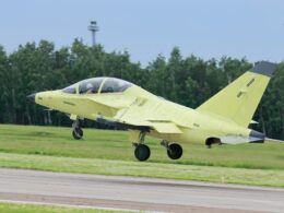 Yak 130M maiden flight