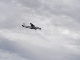 A Seychelles Air Force Dornier Do 228 aircraft