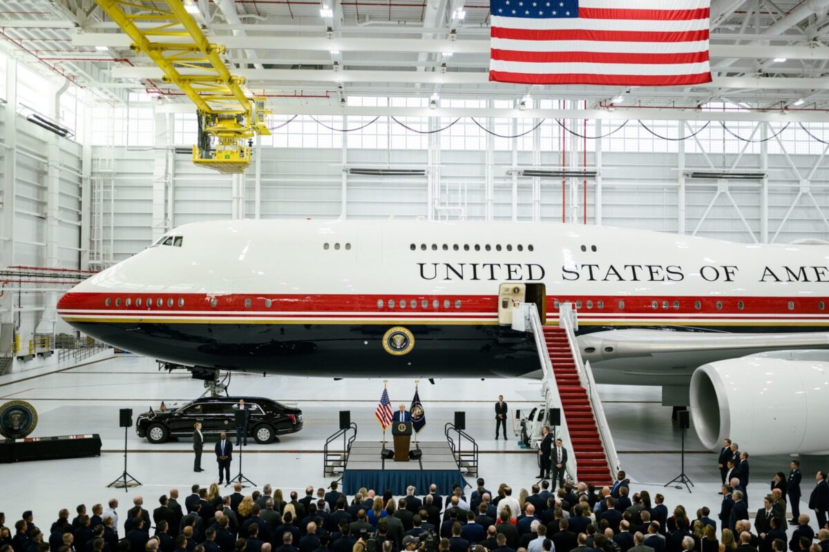 Air Force One US Donald Trump Air Force One US Donald Trump