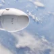 Artists rendering of The Exploration Companys reusable Nyx spacecraft in Earth orbit