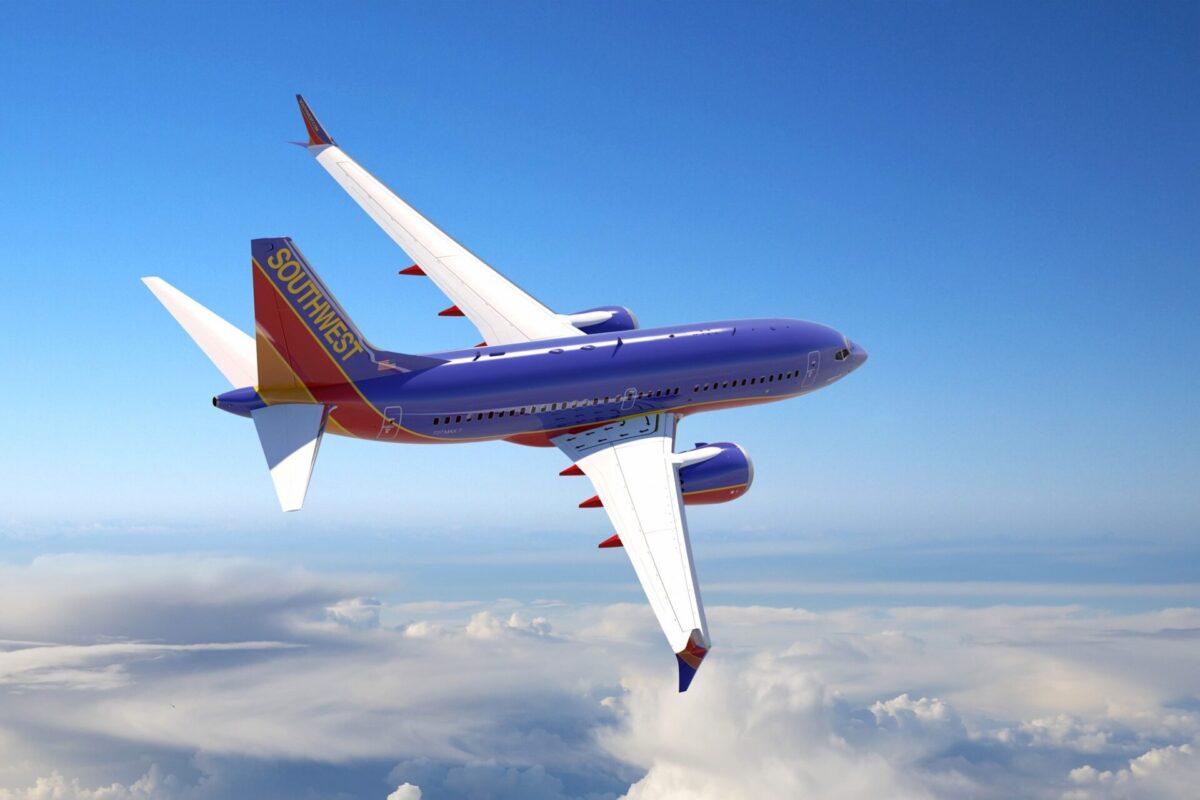 Southwest Airlines Max 7 737 Artwork Boeing 737 MAX 7 Southwest Airlines