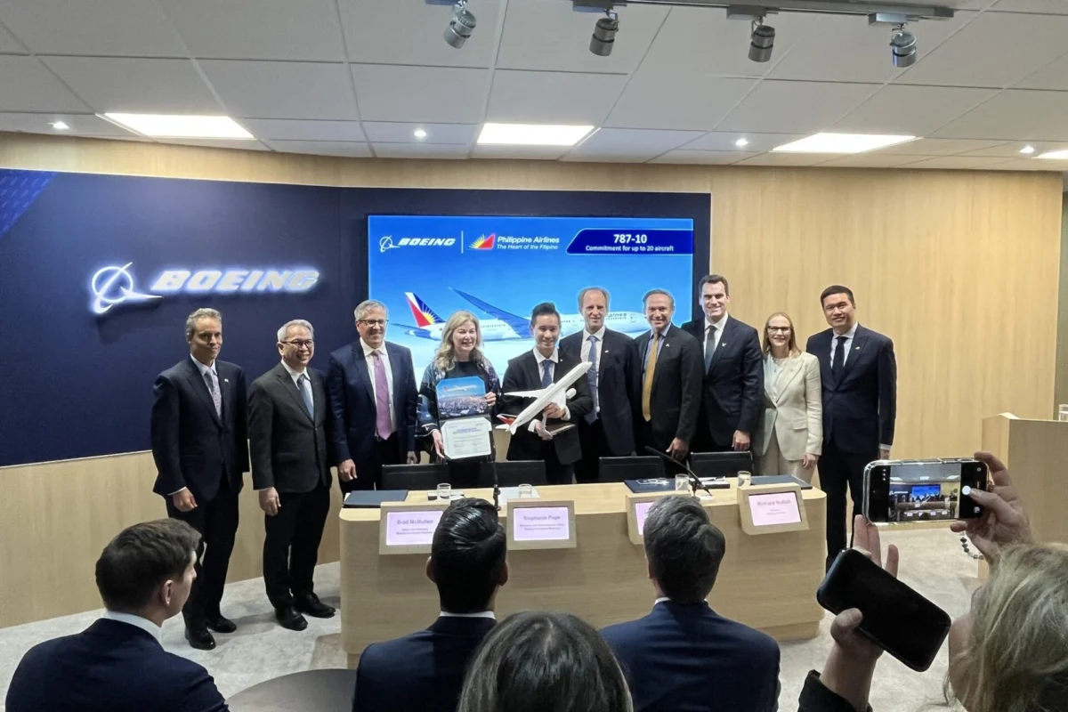 Boeing PAL order FIA Boeing PAL order FIA