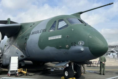 Brazil Air Force Embraer C 390 airlifter