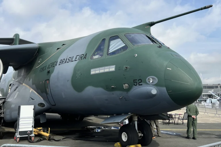 Brazil Air Force Embraer C 390 airlifter