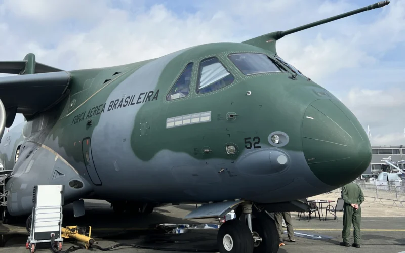 Brazil Air Force Embraer C 390 airlifter
