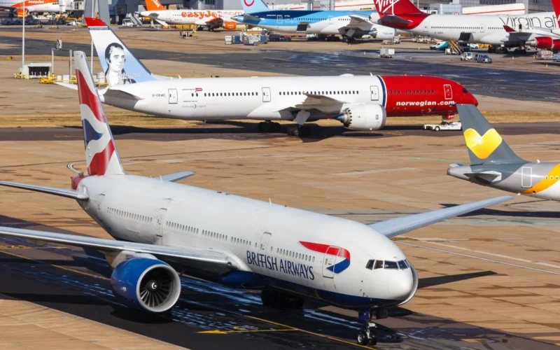 British Airways Boeing 777 Norwegian Air 787 Gatwick