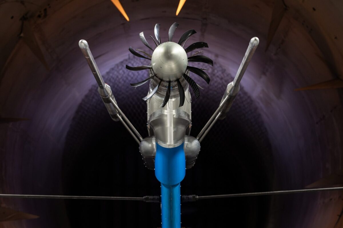 CFM International RISE wind tunnel test CFM International RISE wind tunnel test