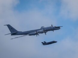 F 35 intercepts Russia aircraft