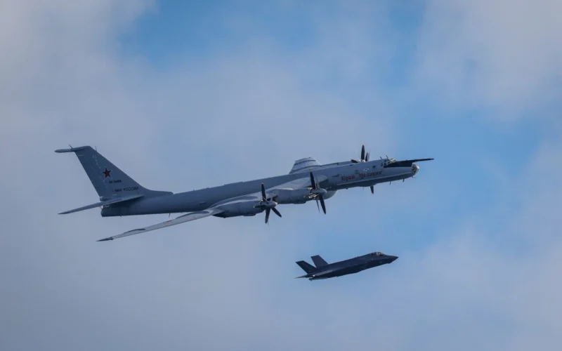 F 35 intercepts Russia aircraft
