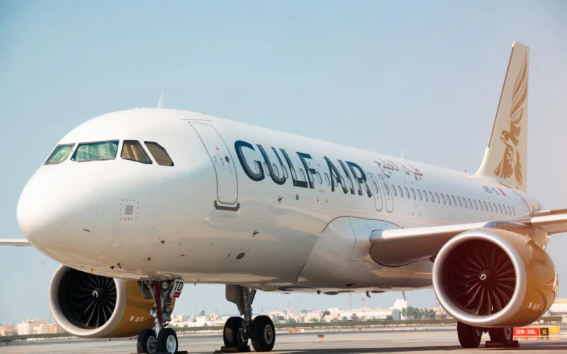 Gulf Air Airbus A321neo on the apron