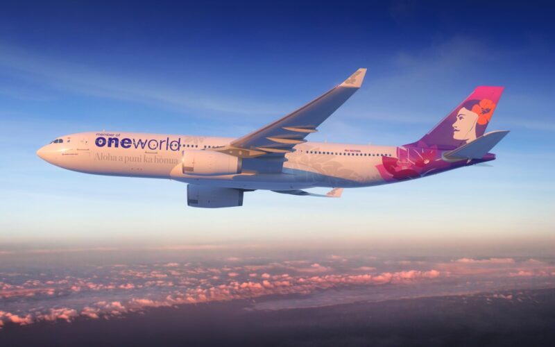 Hawaiian Airlines Airbus A330 200 oneworld Hawaiian Airlines Airbus A330 200 oneworld