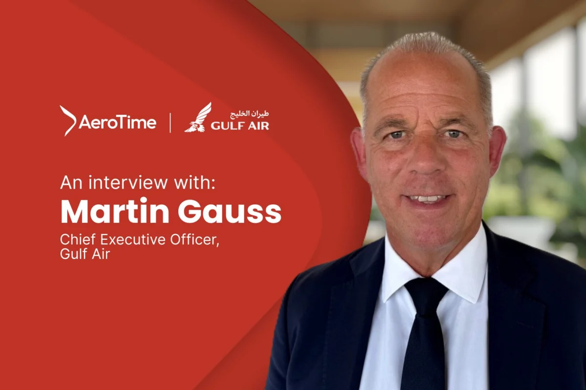 Gulf Air CEO Martin Gauss