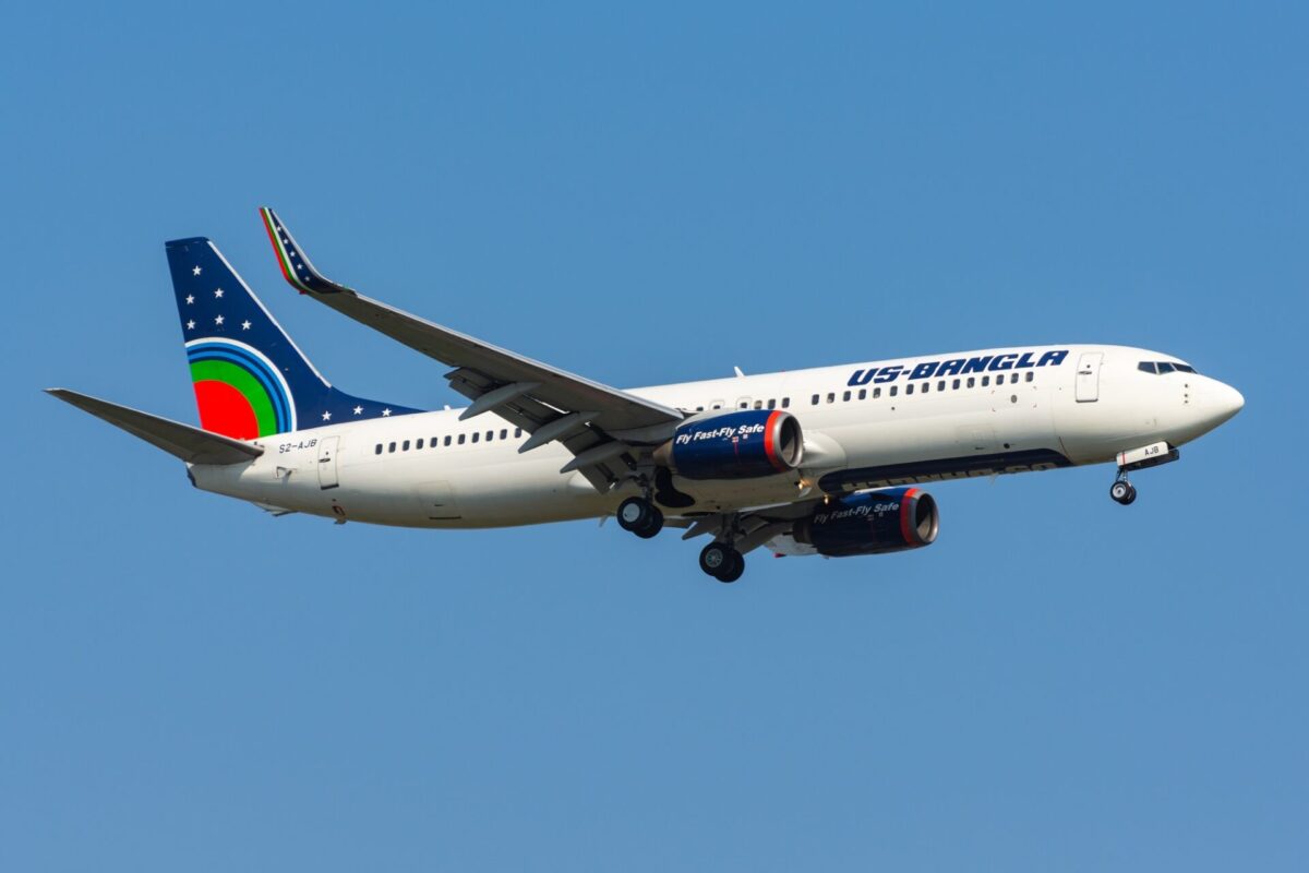 US Bangla Airlines Boeing 737 800