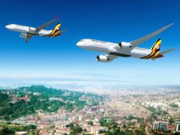 Uganda Airlines Boeing 787 9 737 8