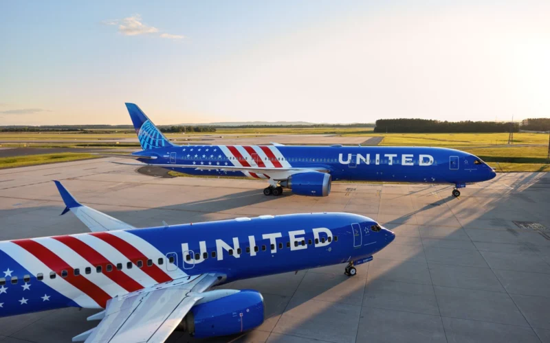 United Airlines 250th aircraft livery