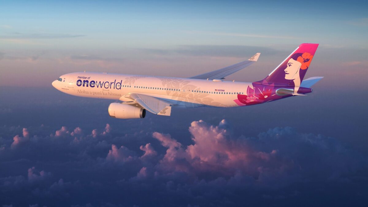 oneworld Hawaiian Airlines A330 oneworld Hawaiian Airlines A330