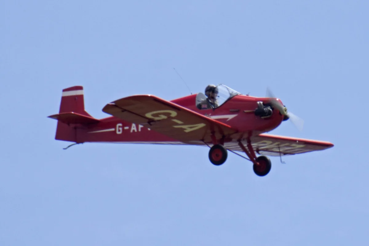 A Druine D31 Turbulent performs at the Cosford Air Show in June 2009 A Druine D31 Turbulent performs at the Cosford Air Show in June 2009