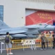 A J 10CE on display at Airshow China 2024 in Zhuhai