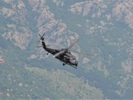 A US Army MH 60M Blackhawk