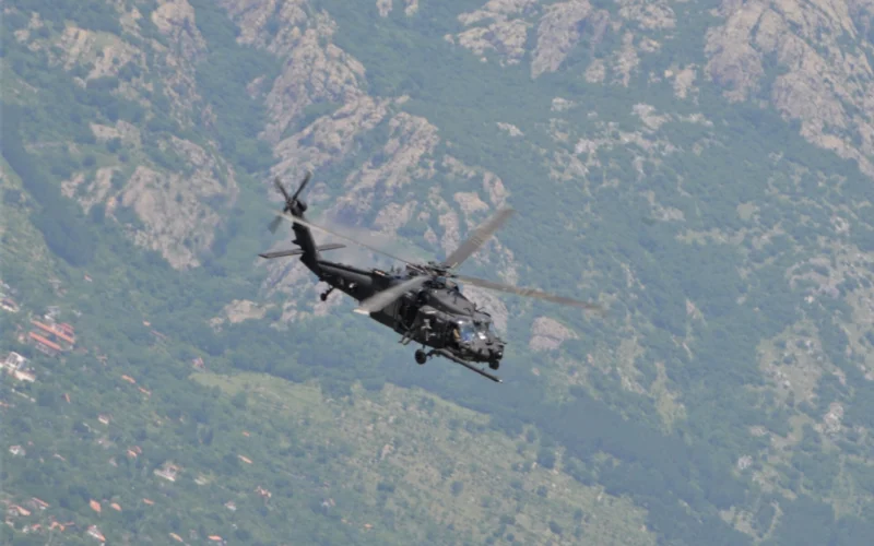 A US Army MH 60M Blackhawk