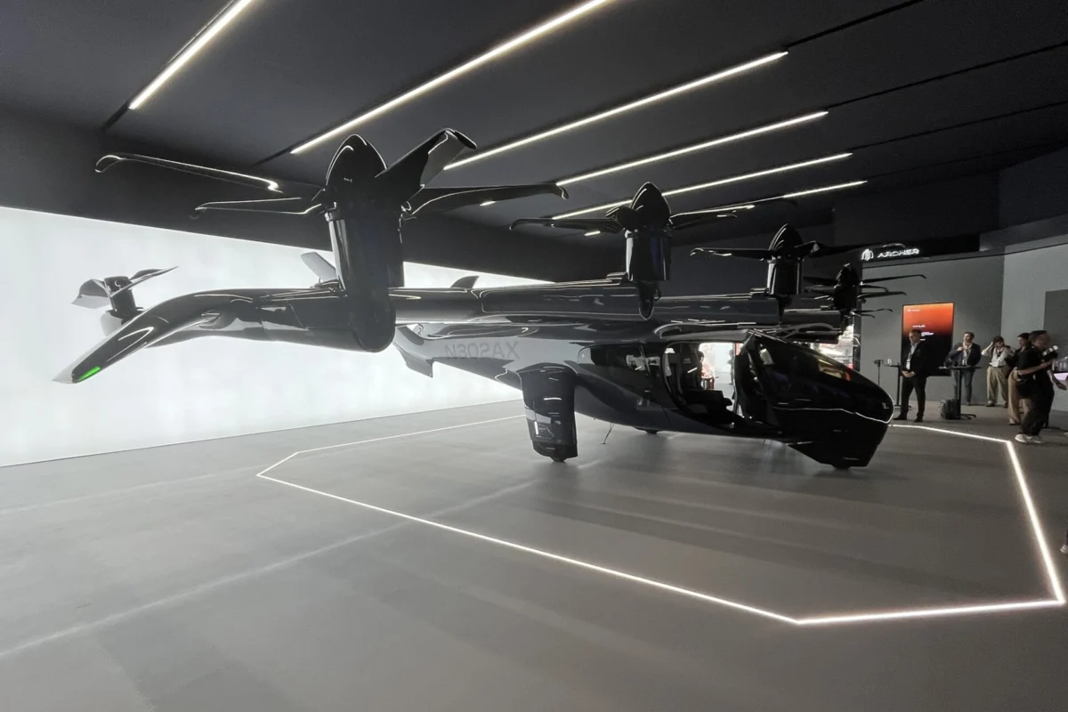 Archer Aviation Midnight eVTOL Farnborough Airshow Archer Aviation Midnight eVTOL Farnborough Airshow