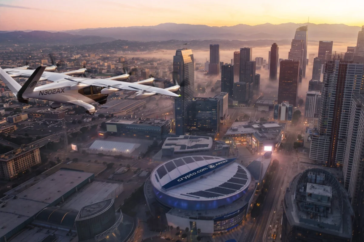 Archer LA Live vertiport Archer LA Live vertiport