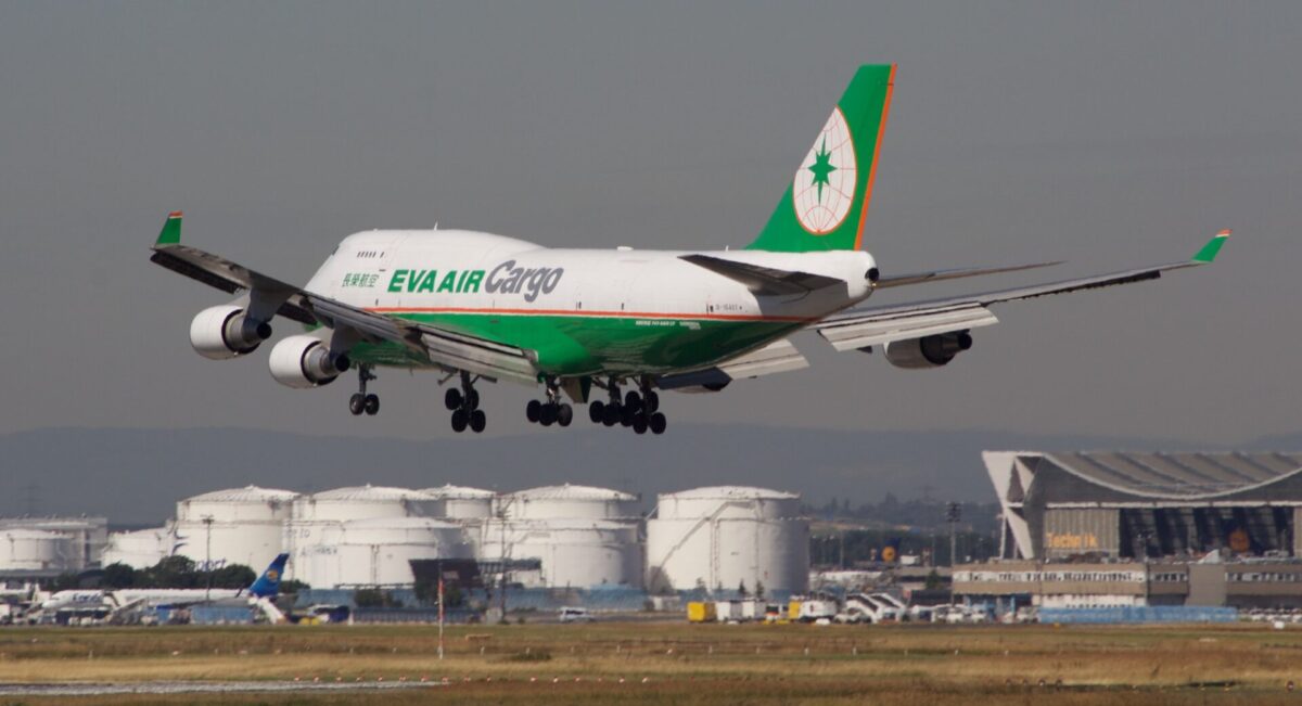 EVA Air Boeing 747 400SF EVA Air Boeing 747 400SF