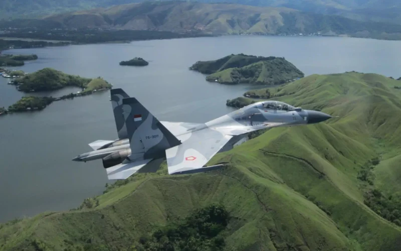 Indonesian Air Force 11th Air Squadron Sukhoi Su 30 TS 3011