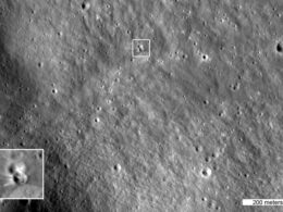NASAs Lunar Reconnaissance Orbiter imaged the crater left by a SpaceX Falcon 9 upper stage six days after it struck the Moon on August 5 2026