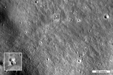 NASAs Lunar Reconnaissance Orbiter imaged the crater left by a SpaceX Falcon 9 upper stage six days after it struck the Moon on August 5 2026