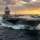 Rendering of France Libre the French Navys future nuclear powered aircraft carrier