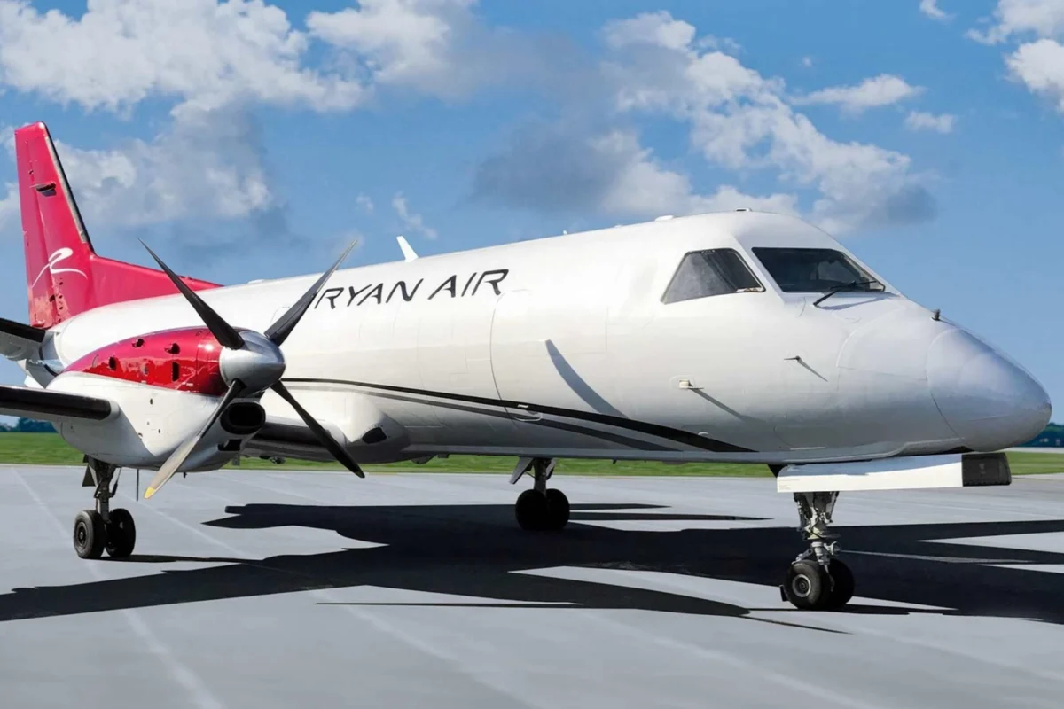 Ryan Air Saab 340BF cargo Jetstream Aviaton Capital