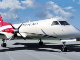 Ryan Air Saab 340BF cargo Jetstream Aviaton Capital