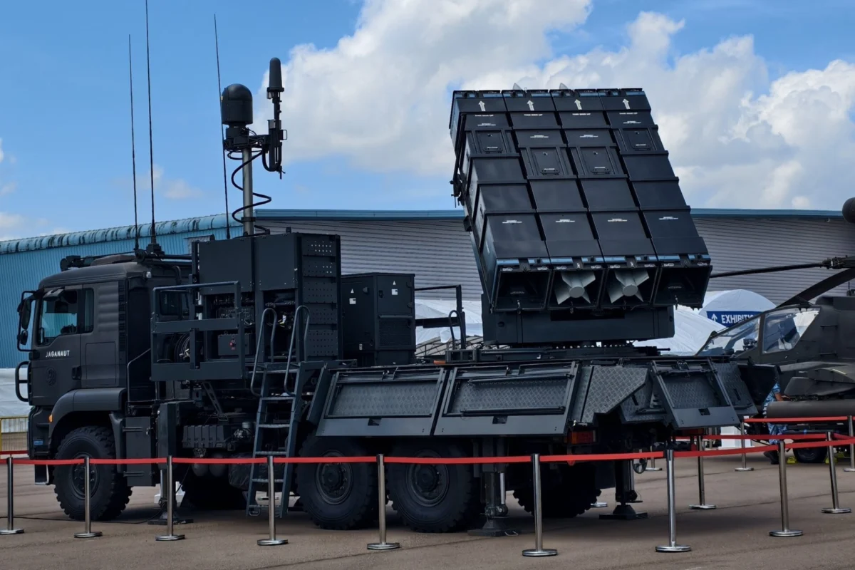 SPYDER air defense launcher