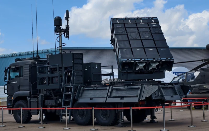 SPYDER air defense launcher