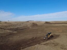 Site preparation work at NioCorps Elk Creek critical minerals project in southeast Nebraska