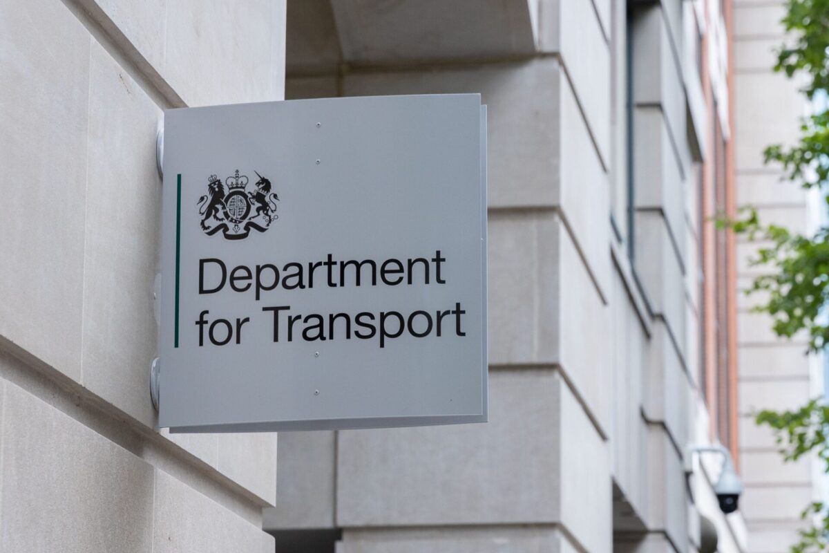 UK Department for Transport UK Department for Transport