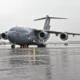 US Air Force Boeing C 17A Globemaster III 07 7181 taxis at Joint Base Charleston
